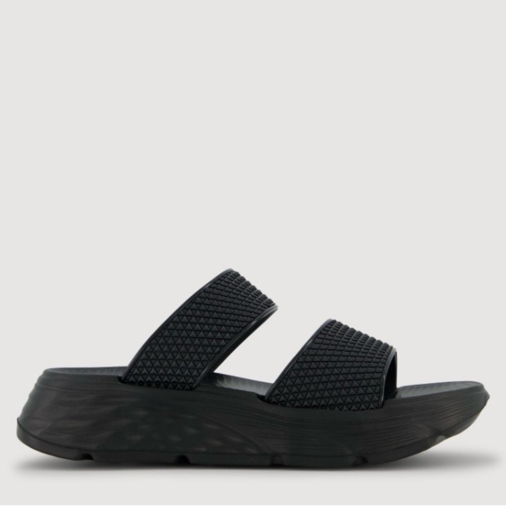 Black Slide Sandals